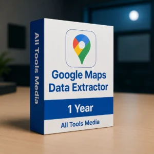 Google Map Extractor 1 Year business data extraction tool by All Tools Media