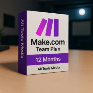 Make.com Team Plan workflow automation platform by All Tools Media