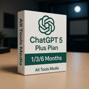 ChatGPT 5 Plus Plan AI assistant subscription by All Tools Media