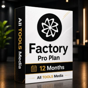 Factory Pro Plan AI productivity tool by All Tools Media