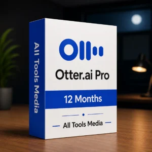 Otter.ai Pro 1 Year Plan AI transcription tool by All Tools Media