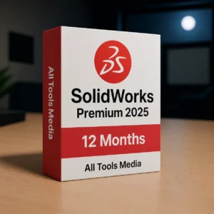 SolidWorks Premium 2025 CAD design software by All Tools Media