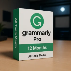 Grammarly Pro 1 Year AI writing assistant by All Tools Media